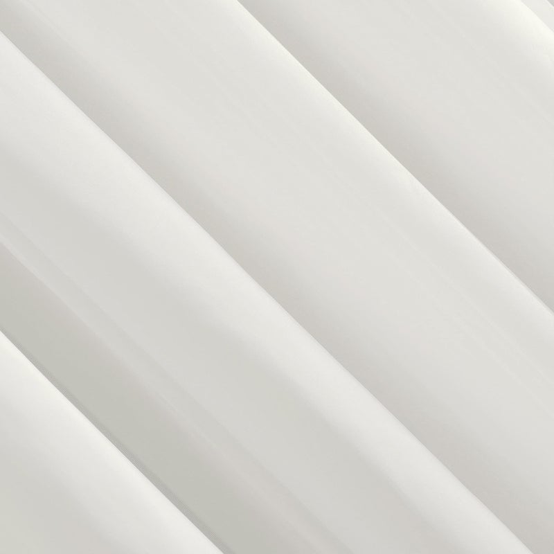 No. 918 Emily Sheer Voile Tab Top Curtain Panel, 59" x 84", Eggshell - Image 3